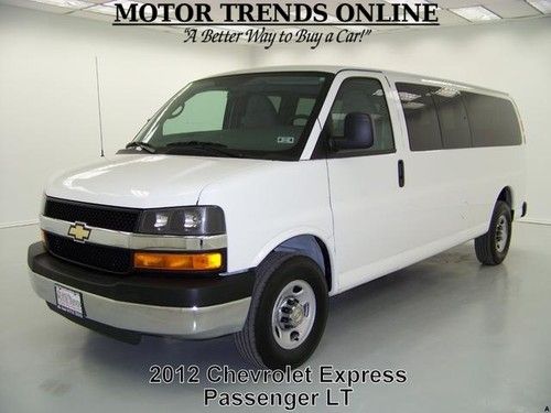 2012 chevy express g3500 15 passenger 6.0 v8 cruise rear ac am fm cd 23k