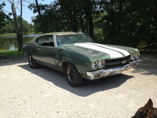 1970 chevelle matching number ss 396/350 horse