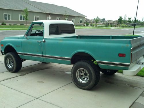 1971 chevrolet k10 pickup base 5.7l