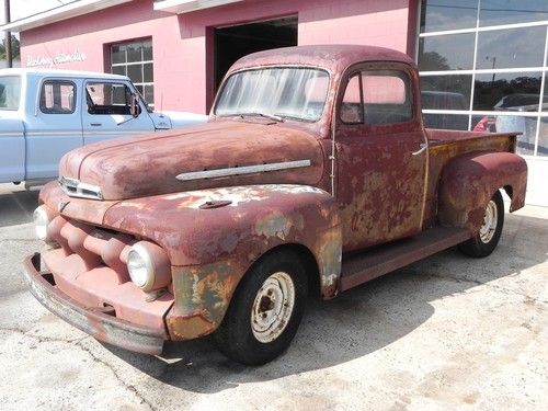 1951 ford f100 flat head v8 rat rod hot rod custom project