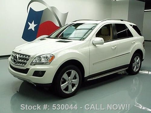 2009 mercedes-benz ml350 sunroof nav rear cam only 54k texas direct auto