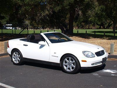 Mercedes slk230 kompressor 49k miles, 1 owner ca car, auto, drives great