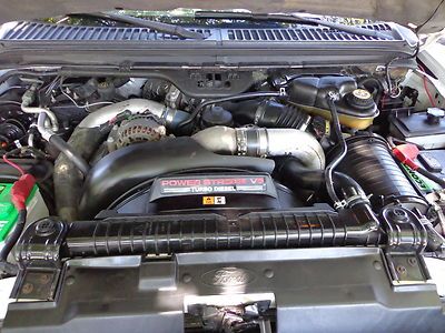 2003 FORD F-250 SUPER DUTY LARIAT DIESEL 8 FT BED CREWCAB 4X4 PICKUP NO RESERVE, image 10