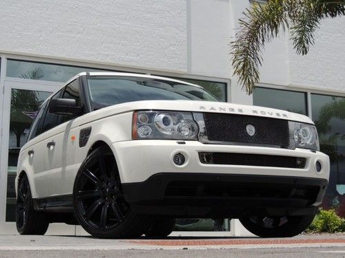 Florida range rover certified sport supercharged 100k warranty strut pkg 22 whe