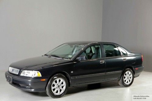 2000 volvo s40 sedan 1.8t auto alloys power all clean carfax autocheck ac cd