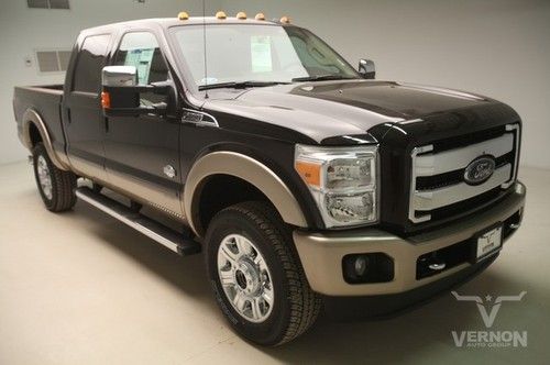 2013 srw king ranch crew 4x4 fx4 navigation sunroof leather 20s aluminum diesel