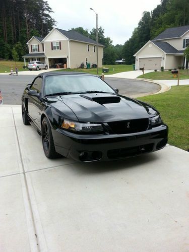 Supercharged 2003 ford mustang gt convertible centennial edition 90k nice!