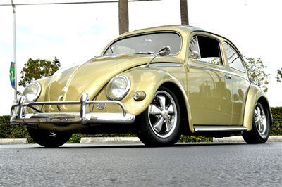 One of a kind 1957 volkswagen "oval window" beetle.high level of quality/detail