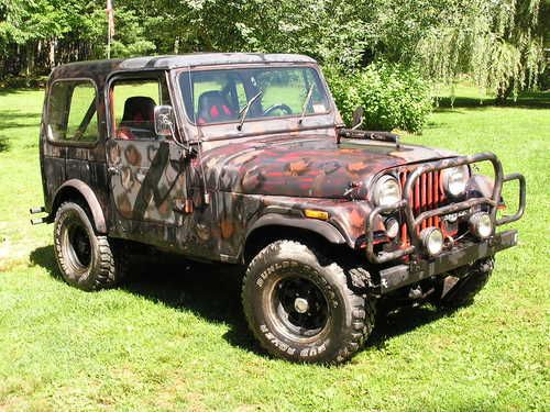 Jeep cj7 1979  cj 7 with chevy 304 v8 hardtop  no reserve