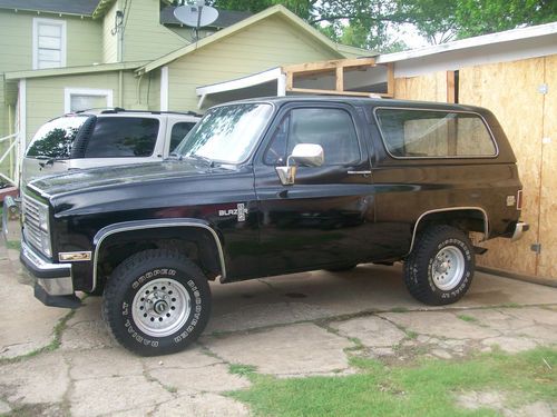 1984 k-5 chevy blazer