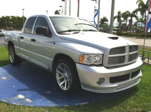 Rare 2005 dodge ram 1500 srt-10 "viper" truck, lo miles, perfect condition,