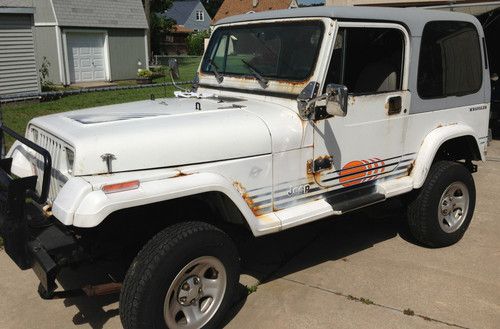 1989 jeep wrangler base sport utility 2-door 4.2l