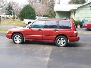 2002 subaru forester s premium wagon 4-door 2.5l