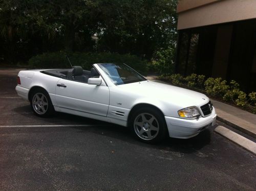 1997 mercedes 320sl convertible