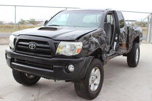 2008 toyota tacoma access cab 4wd damaged salvage low miles economical l@@k!!