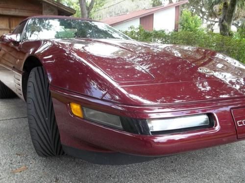 1993 chevrolet corvette 40th anniversary edition convertible 2-door 5.7l