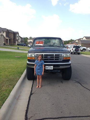 1995 ford bronco eddie bauer sport utility 2-door 5.8l