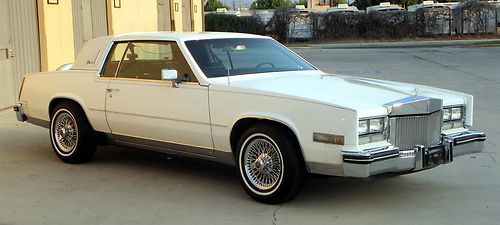 Californa original, 1984 cadlillac eldorado, 100% rust free, low miles, cold a/c