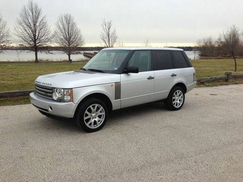 2004 land rover range rover hse