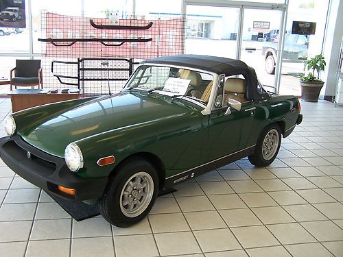 This beautiful low mileage mg midget convertible is amazingly nice inside &amp; out!