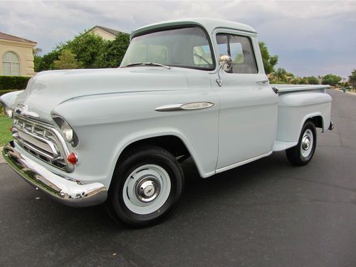 1957 Chevrolet Pickup Truck, 1/2 Ton 1956 1955 Stepside, US $20,000.00, image 2