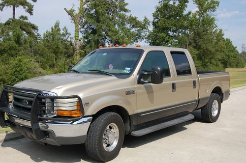 2000 ford f-250 super duty lariat crew cab pickup 4-door 6.8l v-10