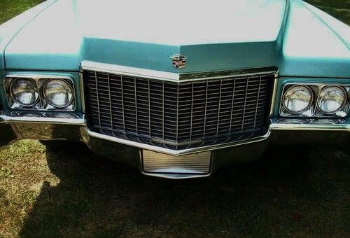 1970 cadillac coupe deville *original* un-restored w/protecto plate!  hard top!