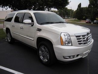 2007 cadillac escalade esv awd nav roof quads dual dvd pwr boards free shipping