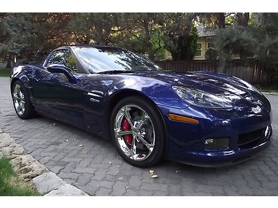 Beautiful - rare la mans blue 1 owner 2006 z06 corvette