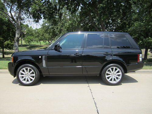 2011 land rover range rover supercharged