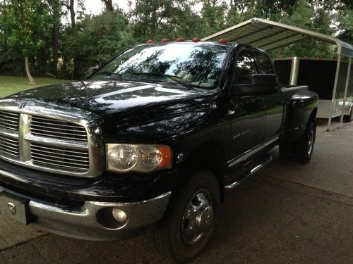 Dodge ram 3500 cummins ho 325hp 600ft lbs dually black