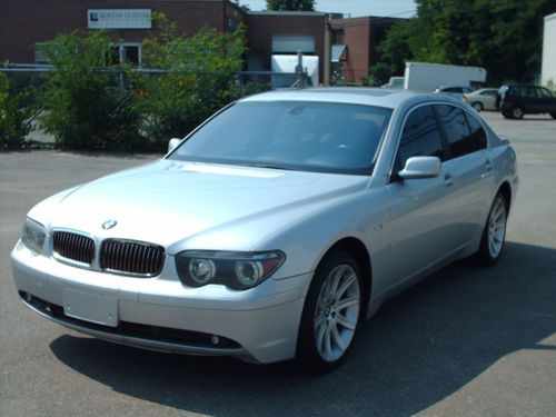 2002 bmw 745i base sedan 4-door 4.4l