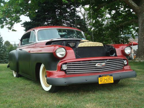 1954 CHEVROLET BEL-AIR 2 DOOR HARD TOP/HOT ROD/LEAD SLED/CRUISER, image 16
