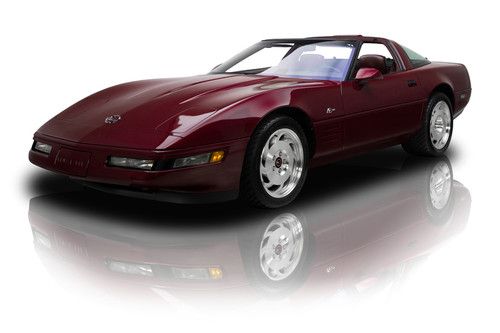 1,527 actual mile corvette zr-1 40th anniversary coupe