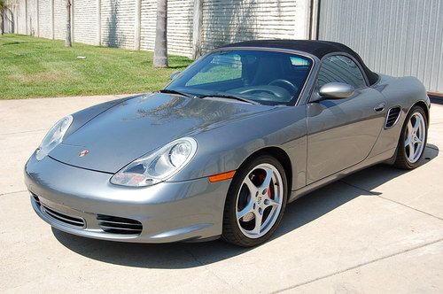 2003 porsche boxster s 52k miles 6 speed bose system