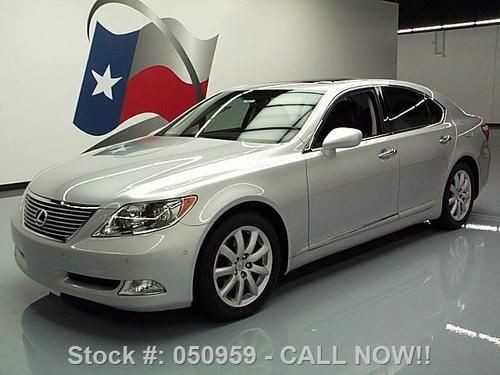 2007 lexus ls460 comfort sunroof nav rear cam only 57k texas direct auto