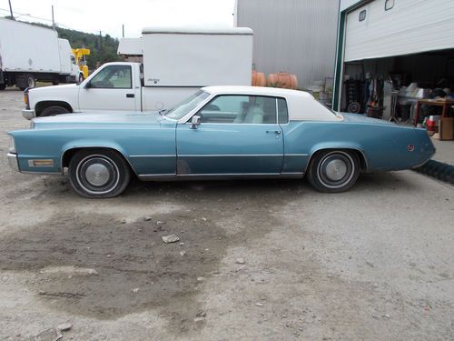 1970 cadillac eldorado (500 engine -all original)