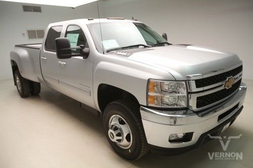 2014 drw ltz crew 4x4 navigation sunroof leather heated duramax diesel