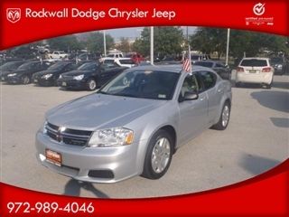 2012 dodge avenger 4dr sdn se