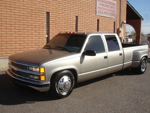 1999 chevy classic lowered dually crew cab 3500 101k miles