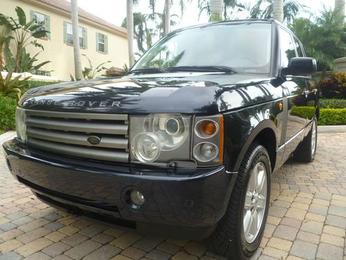 Range rover hse no reserve