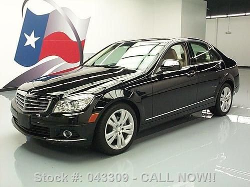 2009 mercedes-benz c300 lux sunroof heated seats 46k mi texas direct auto