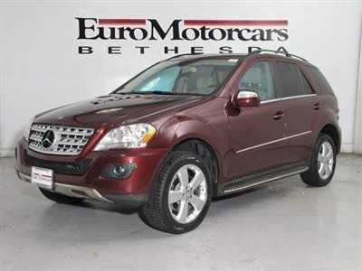 Mercedes-benz m-class ml350 navi camera all wheel drive low miles finance cpo