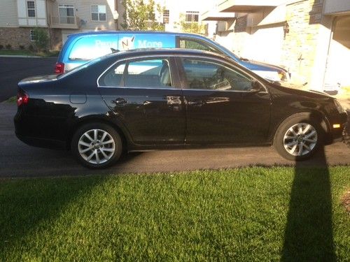 2010 volkswagen jetta se black 4 door sedan 1 owner