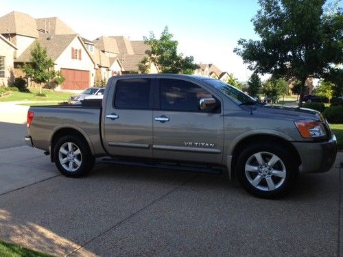 2009 nissan titan 4x2 le crew cab