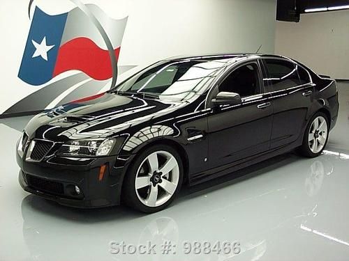 2008 pontiac g8 gt first 888 sport auto htd leather 68k texas direct auto