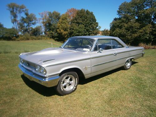 1963 ford galaxie 500 fastback restored