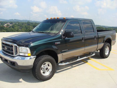 7.3l psd crew cab 4x4 lariat rust-free very clean low miles bfgs