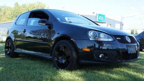 2006 volkswagen golf gti hatch 2-door 6-speed manual leather turbo loaded look!!