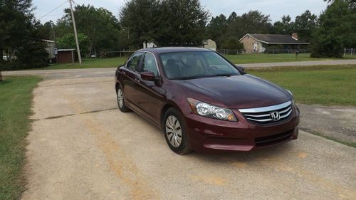 2012 honda accord, low miles, like new, factory warranty